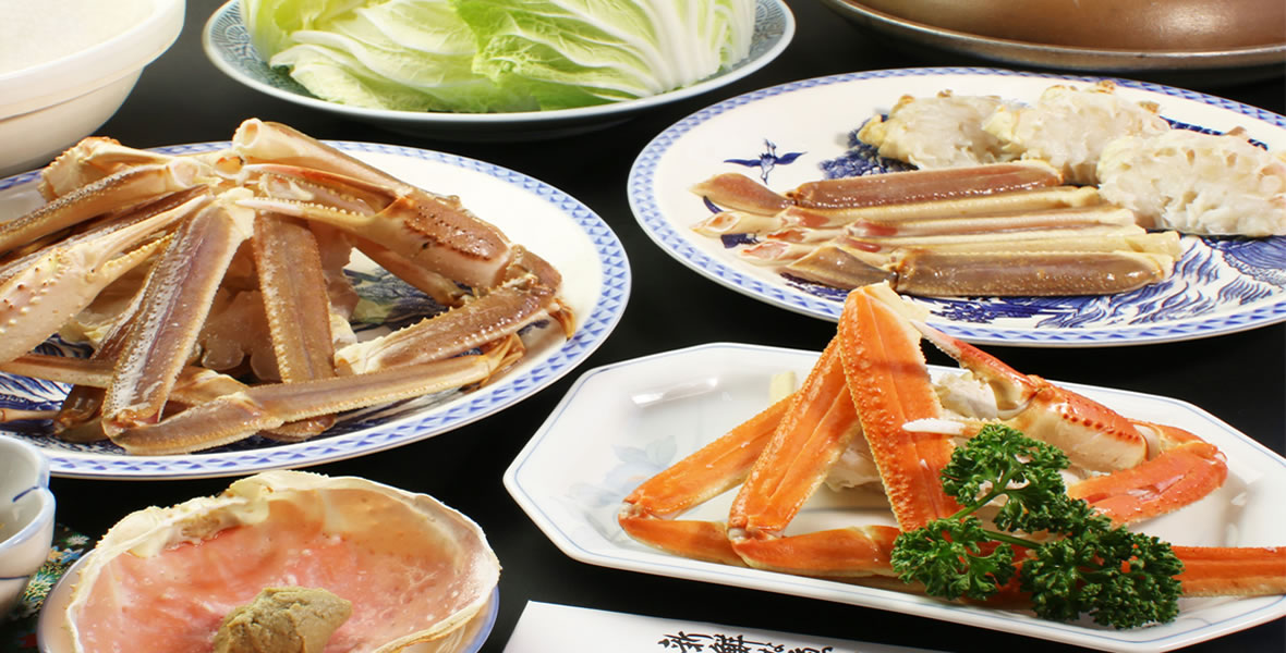 カニすき・焼きガニコース